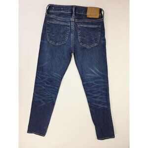 American Eagle Outfitters Size 28X30 Mens Skinny Airflex 360 Blue Denim Jeans